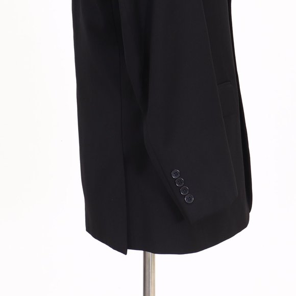 Lineage 40L Black Striped 2-Button Sport Coat Blazer Jacket B041 - Picture 7 of 12